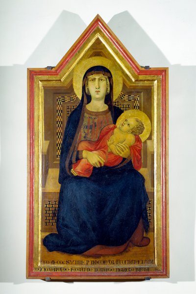 Madonna and Child by Ambrogio Lorenzetti